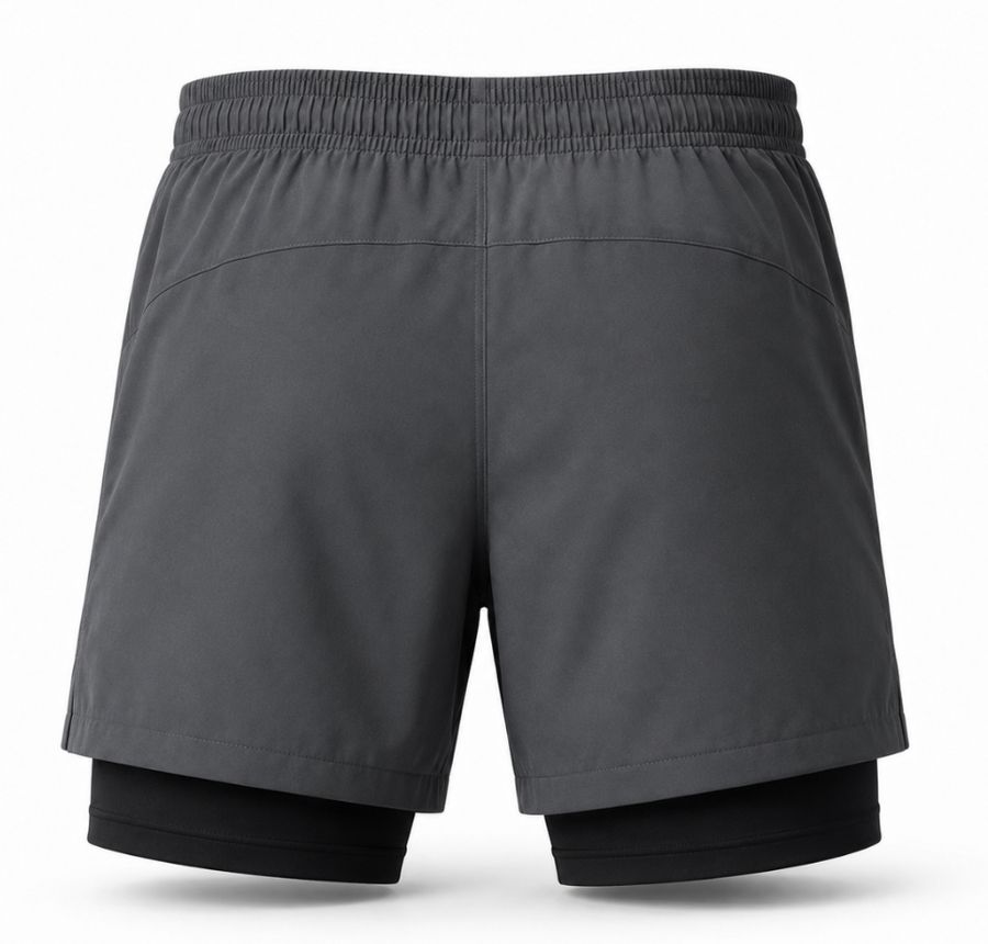 Cooling recovery shorts back view